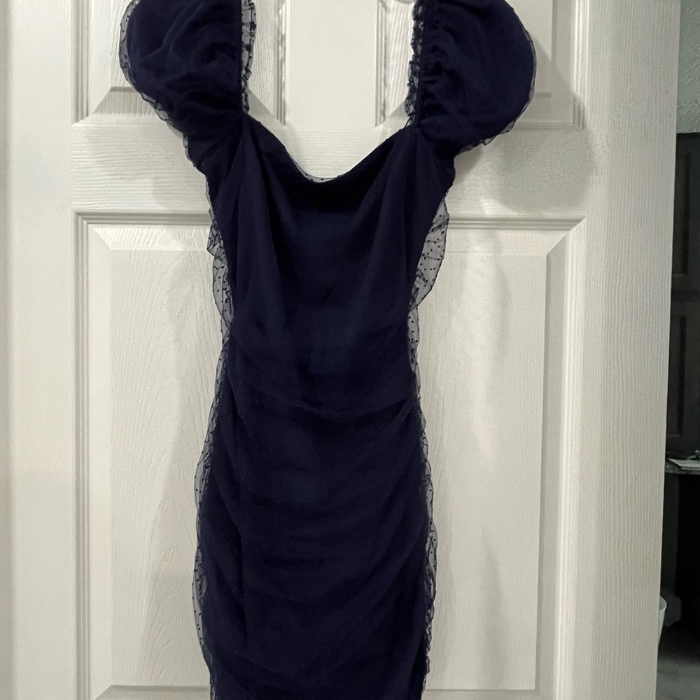 Windsor Navy Blue Dress Medium